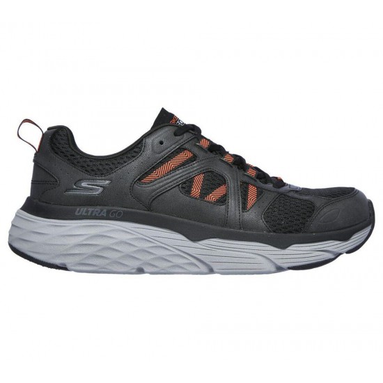 Skechers Max Cushioning Elite Routine Grey/Orange Men