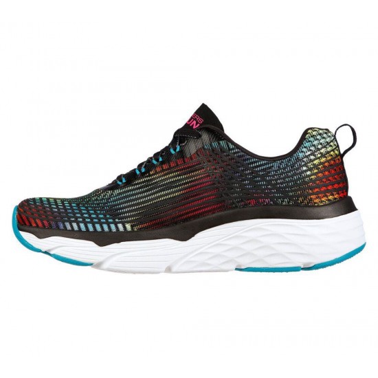 Skechers Max Cushioning Elite Sunburst Black/Multicolor Women