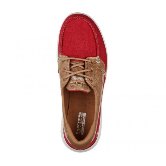 Skechers On the GO Flex Embark Red/Brown Women