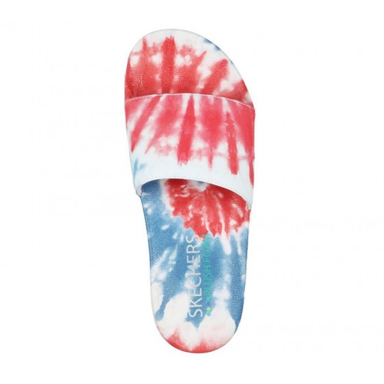 Skechers Pop Ups Trendy Blue/Red/White Women