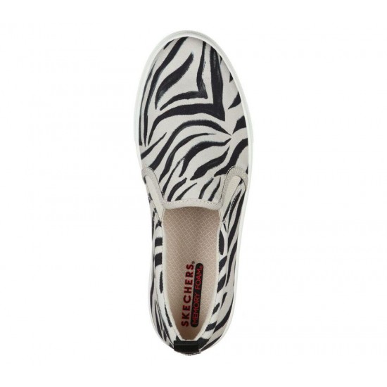 Skechers Poppy Wild Stripes White/Black Women