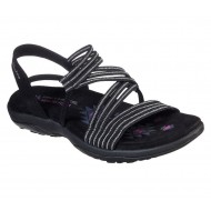 Skechers Reggae Slim Stretch Slinky Black Women