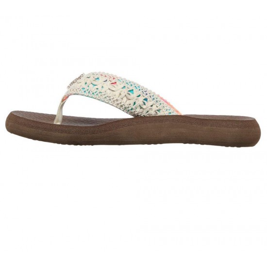 Skechers Relaxed Fit: Asana Flirty Duo Beige/Multicolor Women