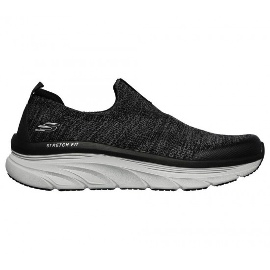 Skechers Relaxed Fit: D'Lux Walker Quick Upgrade Grey/White Men