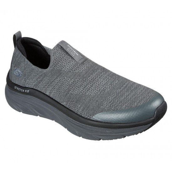 Skechers Relaxed Fit: D'Lux Walker Quick Upgrade Grey Men