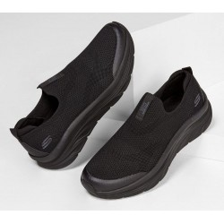 Skechers Relaxed Fit: D'Lux Walker Quick Upgrade Black Men