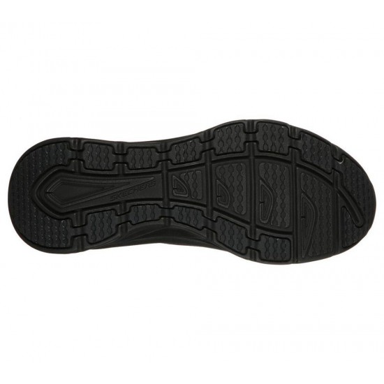 Skechers Relaxed Fit: D'Lux Walker Quick Upgrade Black Men