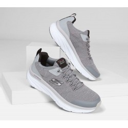 Skechers Relaxed Fit: D'Lux Walker Pensive Grey/Black Men