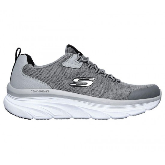 Skechers Relaxed Fit: D'Lux Walker Pensive Grey/Black Men