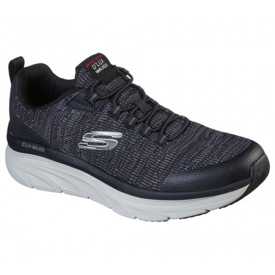 Skechers Relaxed Fit: D'Lux Walker Pensive Black/White Men