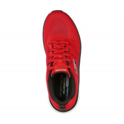 Skechers Relaxed Fit: D'Lux Walker Commuter Red/Black Men