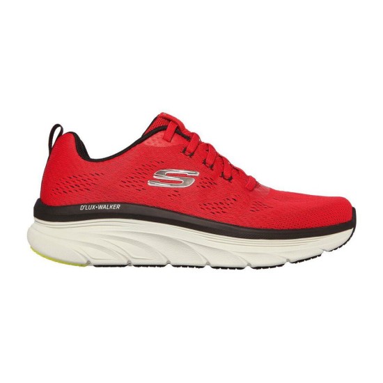 Skechers Relaxed Fit: D'Lux Walker Commuter Red/Black Men