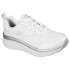 Skechers Relaxed Fit: D'Lux Walker Timeless Path White/Silver Women