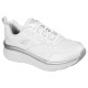 Skechers Relaxed Fit: D'Lux Walker Timeless Path White/Silver Women