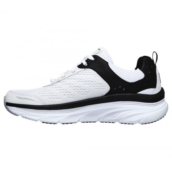 Skechers Relaxed Fit: D'Lux Walker White/Black Men