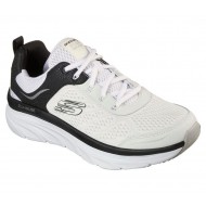 Skechers Relaxed Fit: D'Lux Walker White/Black Men