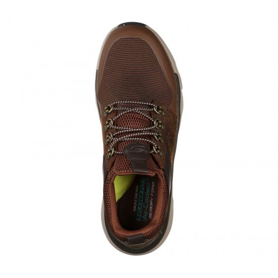 Skechers Relaxed Fit: Delmont Escola Brown Men