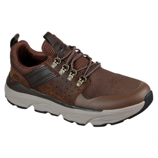 Skechers Relaxed Fit: Delmont Escola Brown Men