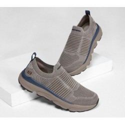 Skechers Relaxed Fit: Delmont Jenko Grey/Navy Men