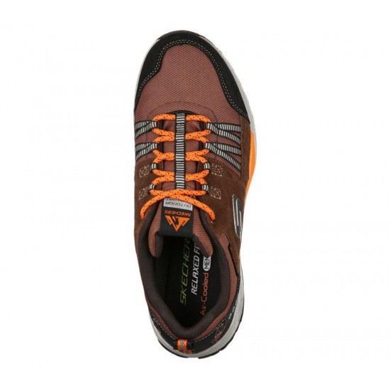 Skechers Relaxed Fit: Equalizer 4.0 Trail Brown/Black/Orange Men