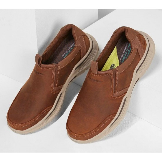 Skechers Relaxed Fit: Expended Morgo Brown Men