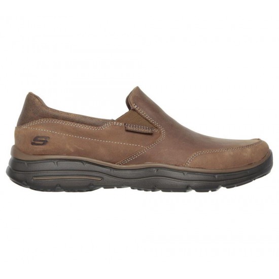 Skechers Relaxed Fit: Glides Calculous Brown Men