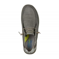 Skechers Relaxed Fit: Melson Aveso Grey/White Men