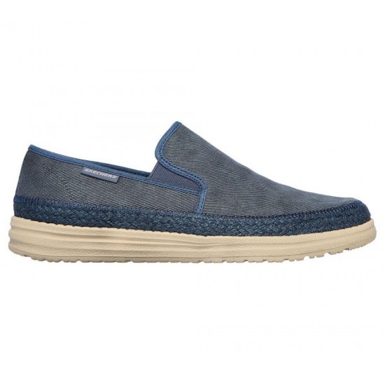 Skechers Relaxed Fit: Melson Braga Navy Men