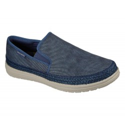 Skechers Relaxed Fit: Melson Braga Navy Men