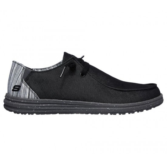 Skechers Relaxed Fit: Melson Chad Black/White Men