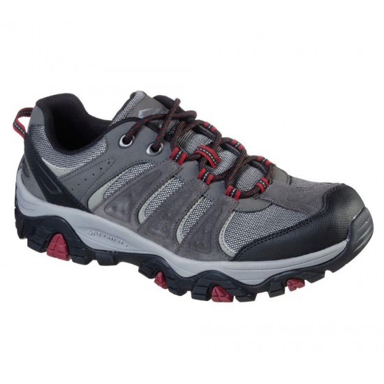 Skechers Relaxed Fit: Pine Trail Kordova Grey/Black Men