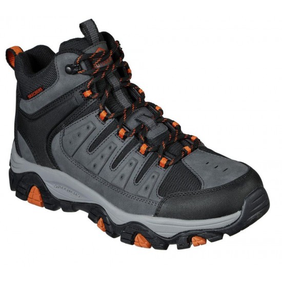 Skechers Relaxed Fit: Pine Trail Midline Black/Grey Men