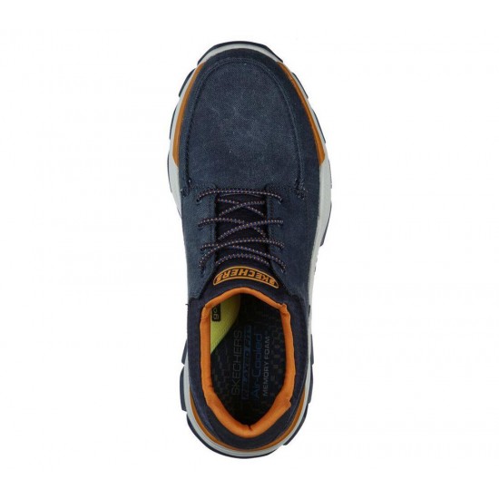 Skechers Relaxed Fit: Respected Loleto Navy/Brown Men