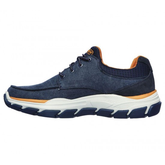 Skechers Relaxed Fit: Respected Loleto Navy/Brown Men