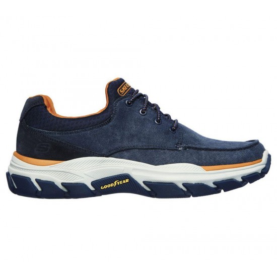 Skechers Relaxed Fit: Respected Loleto Navy/Brown Men