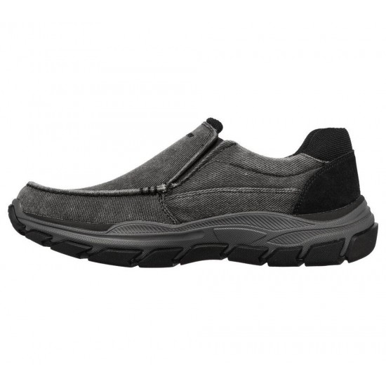 Skechers Relaxed Fit: Respected Vergo Black/Grey Men