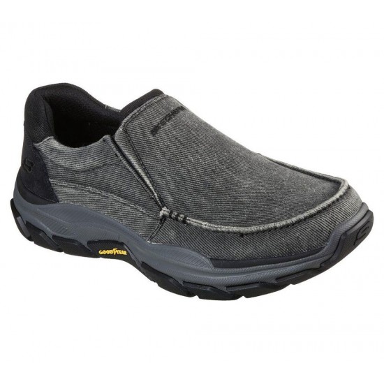 Skechers Relaxed Fit: Respected Vergo Black/Grey Men