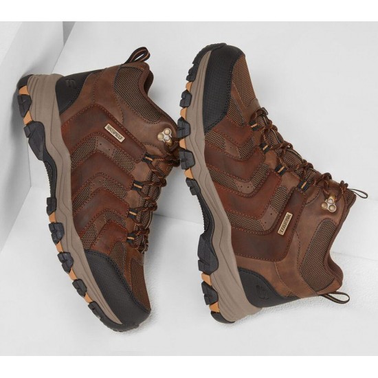 Skechers Relaxed Fit: Selmen Relodge Brown Men