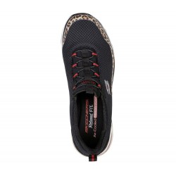 Skechers Relaxed Fit: Skech Air Edge On The Move Black/Leopard Women