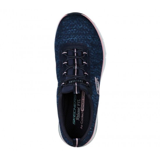 Skechers Relaxed Fit: Skech Air Edge Brite Times Navy/Pink Women