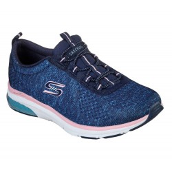 Skechers Relaxed Fit: Skech Air Edge Brite Times Navy/Pink Women