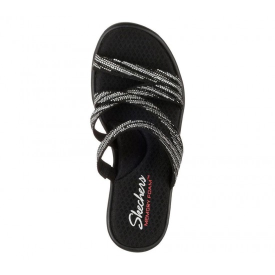 Skechers Rumblers Mega Flash Black/Silver Women