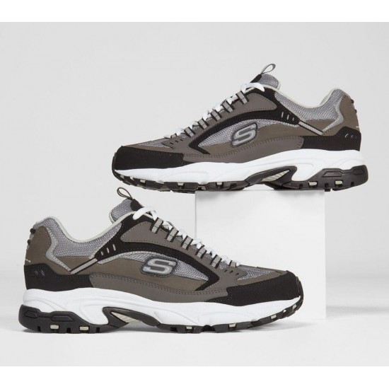 Skechers Stamina Cutback Grey/Black Men