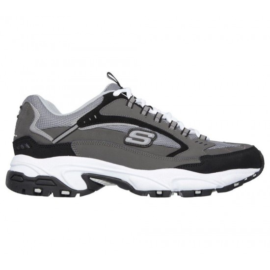 Skechers Stamina Cutback Grey/Black Men