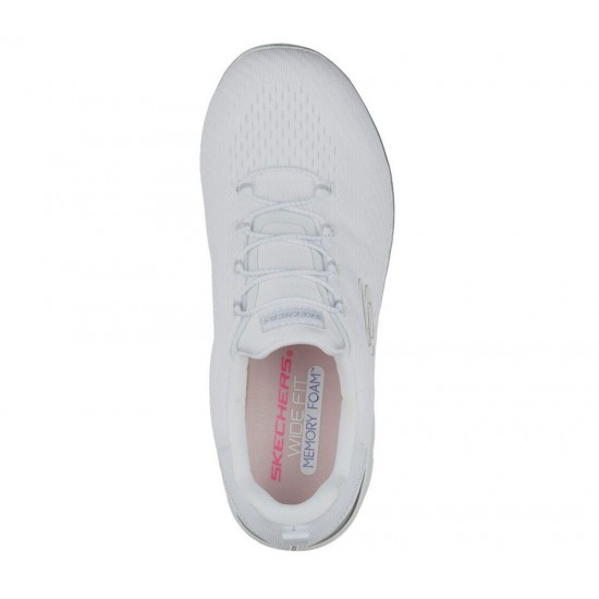 Skechers Summits Fast Attraction White/Silver Women