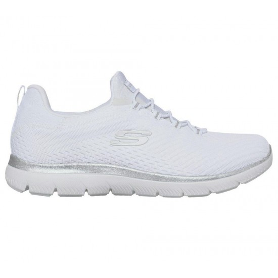 Skechers Summits Fast Attraction White/Silver Women