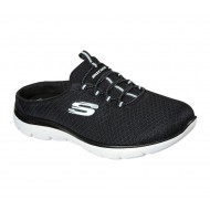 Skechers Summits Swift Step Black/Blue Women