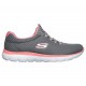 Skechers Summits Grey/Pink Women