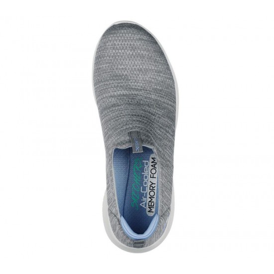 Skechers Ultra Flex Gracious Touch Grey/Blue Women