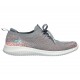 Skechers Ultra Flex Twilight Twinkle Grey/Pink Women